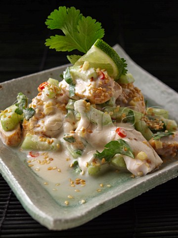 Thai chicken salad