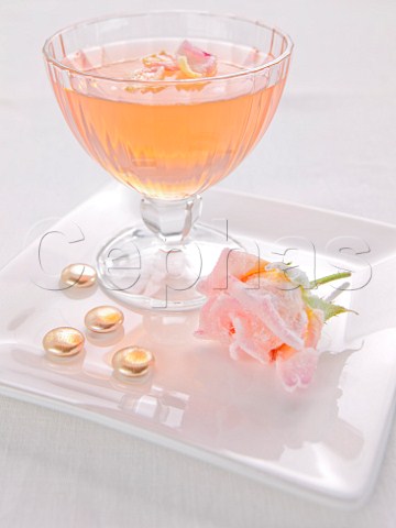 Rose flavour jelly