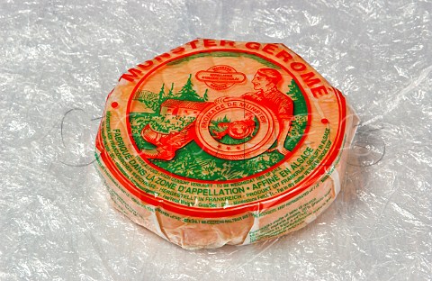 Munster Grom cheese Alsace France