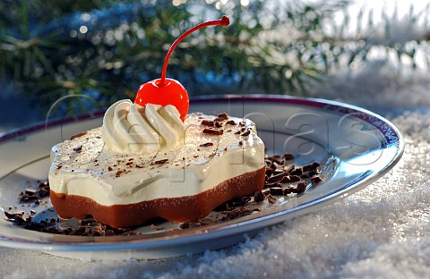Vanilla chocolate dessert