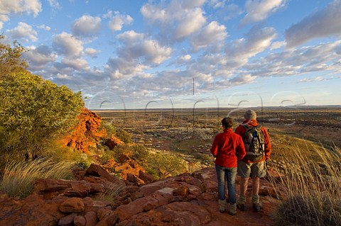 Hikers in the Durba Hills Western Australia