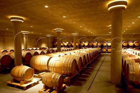Neumeister Winery barrique cellar Straden Austria Styria