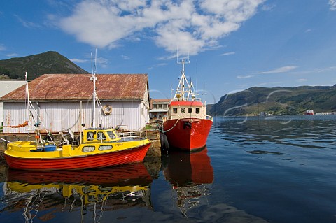 Fishing Boats Maloy Vagsoy Commune Norway