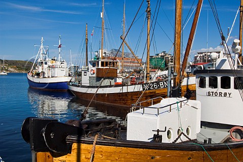 Fishing Boats in harbour Bod Norway