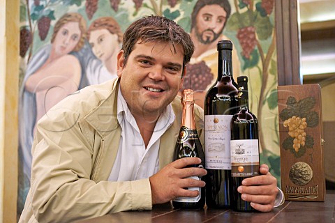 George Veranis of Amyntaion Cooperative Winery Amyndeon Macedonia Greece Amyndeon