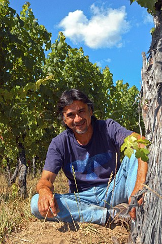 Alvaro Espinoza of Antiyal winery Maipo Valley Chile