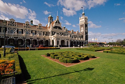 Dunedin Railway Station Dunedin South Island New Zealand
