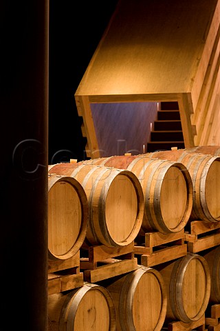 Barrel cellar alla Brunella Vini Boroli Castiglione Falletto Piemonte Italy