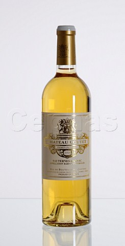 Bottle of 1998 Chteau Coutet Sauternes Barsac  Bordeaux