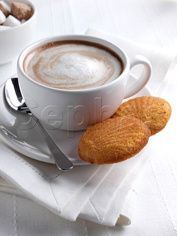 Madeleines and caf au lait