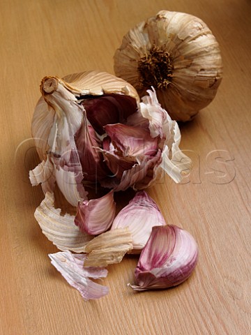 Hickory smoked garlic