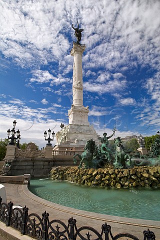 Monument aux Girondins Bordeaux Gironde France