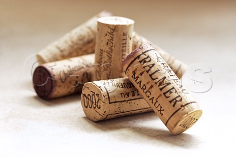 Bordeaux wine corks 