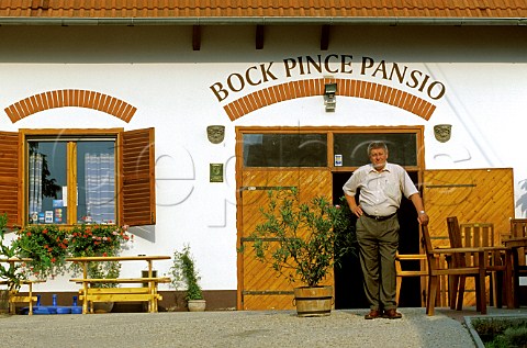 Jozsef Bock of Bock Pince Pansio Villany Hungary Villany