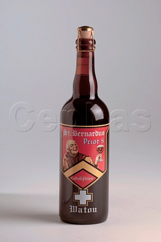 750ml bottle of   St Bernardus Prior 8 Watou Belgian beer