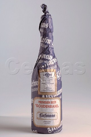 750ml bottle of Liefmans Goudenband Belgian beer