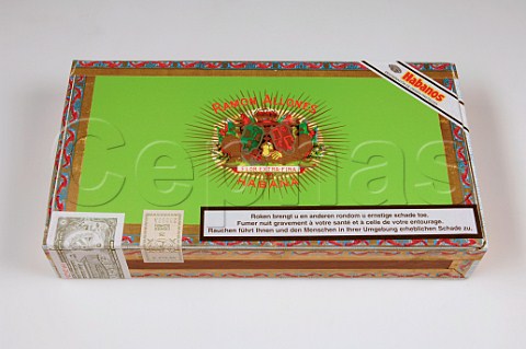 Box of Ramon Allones cigars  Havana Cuba