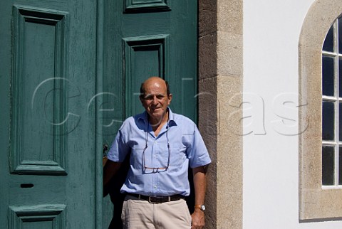 Francisco Olazabal Vito at the Chapel of Quinta do Vale Meao  Vila Nova de Foz Coa Portugal Douro  Port