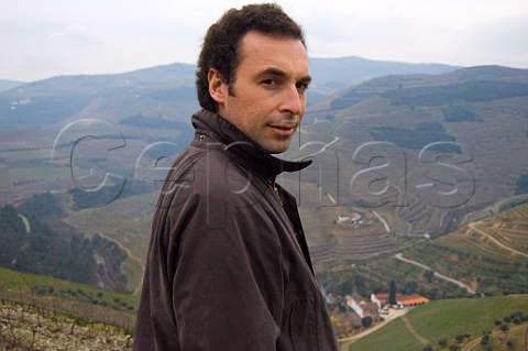 Jorges Borges winemaker on his Quinta do Passadouro at Vale Mendiz Portugal  Douro