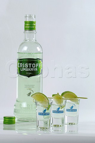 Eristoff vodka lime cocktail