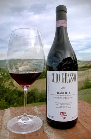 Bottle of Elio Grasso Barolo 2004 Gavarini Chiniera  Monforte dAlba Piemonte Italy