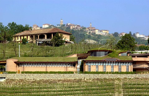 Renato Ratti winery at Annunziata below the hilltop town of La Morra  Piemonte Italy   Barolo