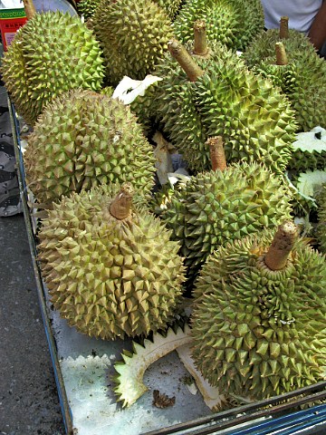 Durian fruit Bangkok Thailand