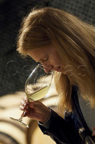 Joyce van Rennes Owner and winemaker Chteau GenoelsElderen Riemst Belgium