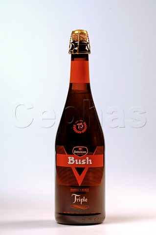 750ml bottle of Bush Triple Belgian beer
