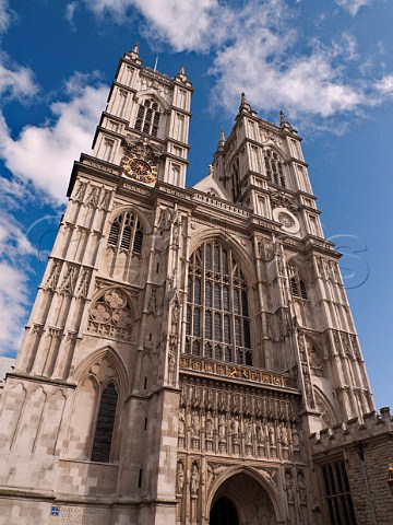 East face of Westminster Abbey Westminster London