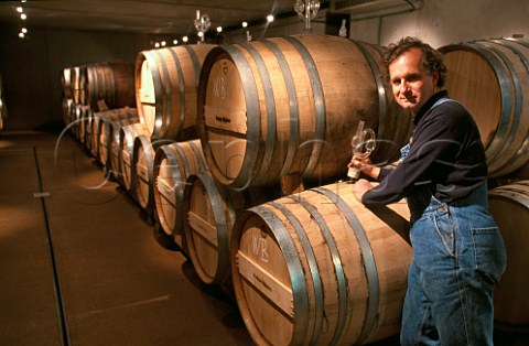 Georg WinklerHermaden winemaker at Kapfenberg Steiermark Austria Sdststeiermark