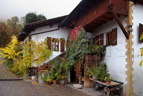Schwarhof winery of Loacker near Bolzano Alto Adige Italy  Santa Maddalena Classico