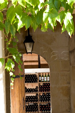 Bottle cellar of Chteau FrancPourret Saintmilion Gironde France  Stmilion  Bordeaux