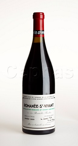 Bottle of 1989 RomaneStVivant from Domaine de la RomaneConti   VosneRomane Cte dOr France