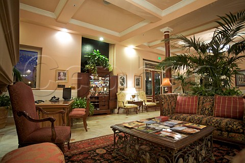Lobby of the Napa River Inn part of the Riverfront Complex in Napa California