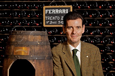 Marcello Lunelli of Ferrari Ravina Trentino Italy