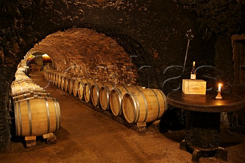 Barrel cellar of Tokaj Oremus Tolcsva Hungary