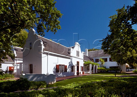 Cape Dutch Manor House of Nederburg Wines Paarl Western Cape South Africa