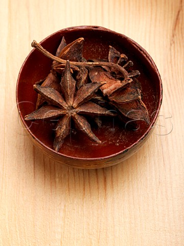 Bowl of star anise