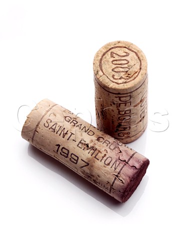 Bordeaux wine corks