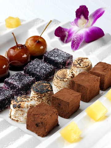A selection of petits fours