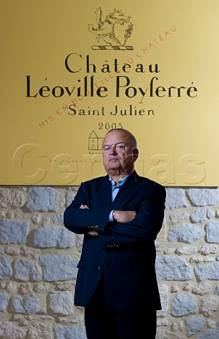 Didier Cuvelier of Chteau LovillePoyferr StJulien Gironde France   Mdoc  Bordeaux