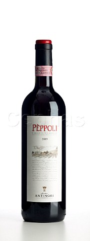 Bottle of 2009 Peppoli Chianti Classico of Antinori