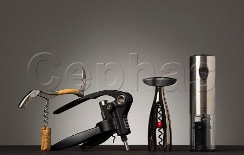 Selection of corkscrews