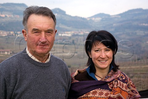Luigi and Silvia Aldrighetti of Le Bignele Marano di Valpolicella Veneto Italy  Valpolicella  Amarone