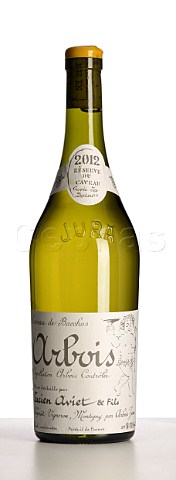 Bottle of 2012 Cuve des Docteurs Chardonnay from Caveau de Bacchus MontignylsArsures Jura France Arbois