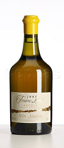 Bottle of 2005 Vin Jaune of Frdric Lornet LAbbaye de Genne MontignylsArsures Jura France Arbois