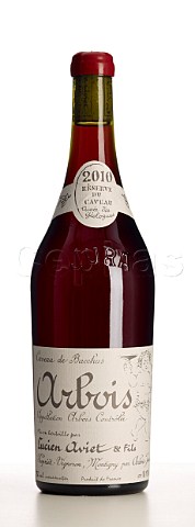 Bottle of 2010 Cuve des Gologues Trousseau of Caveau de Bacchus MontignylsArsures Jura France Arbois