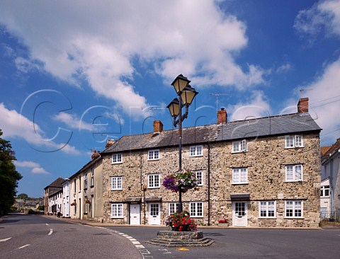 Traditional stone houses  Beer South Devon UK