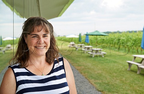 Ann Sperling winemaker of Southbrook Vineyards Niagara on The Lake Ontario Canada  Niagara Peninsula
